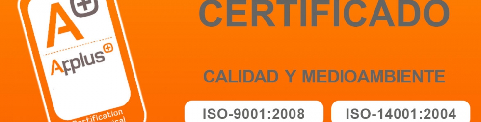 Renovamos nuestras certificaciones ISO 9001 e ISO 14001
