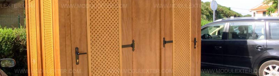 Aseo de madera Palermo Vista 1 Galicia Aseo de madera Palermo Vista 1 Galicia