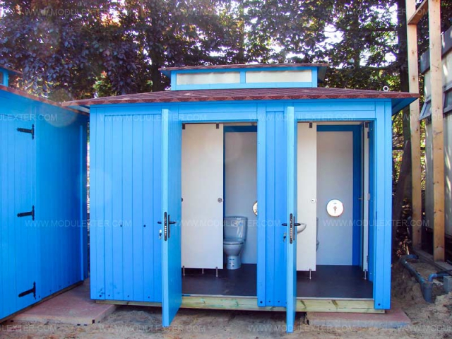 Aseo de madera Reno Vista 1 Holanda