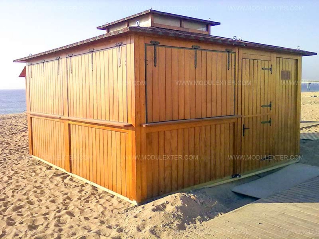 Chiringuito de madera Cancún Vista 1 La Mora Tarragona