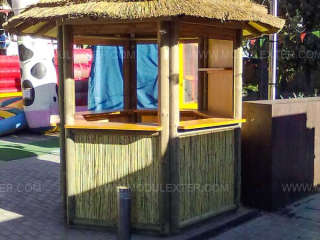 Chiringuito de madera Caribe Vista 2 Cervelló