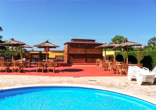 Chiringuito de madera Ibiza Marineland vista 7