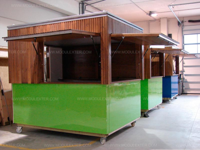 Chiringuito de madera Urbano Salou vista 4