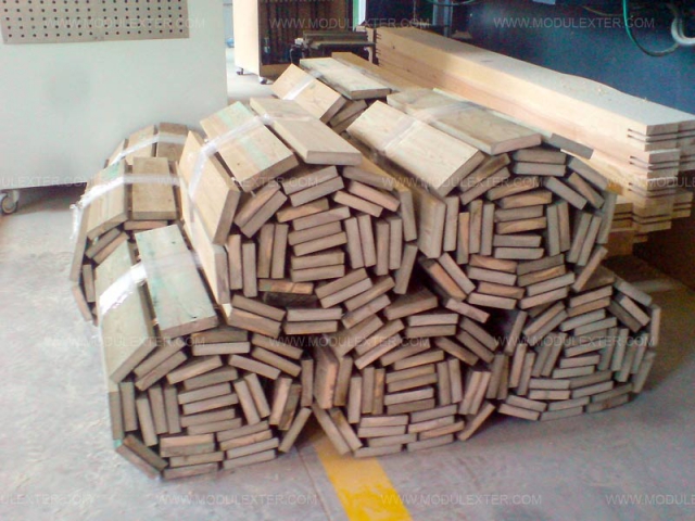 Pasarela de madera enrollable Vista 1