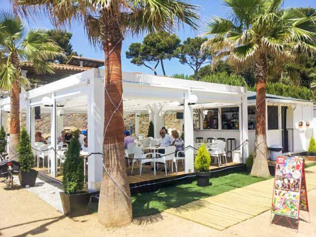 Pérgola de madera Calonge vista 1