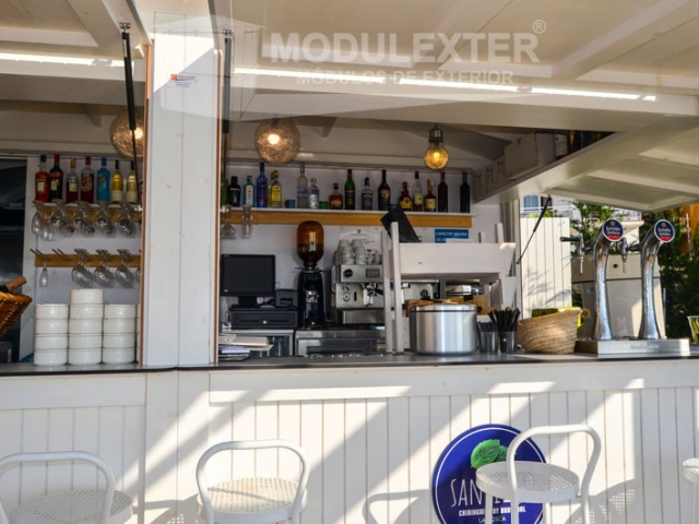 Chiringuito de madera Palamos