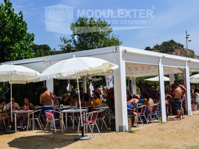 Pergola Palamos vista 1