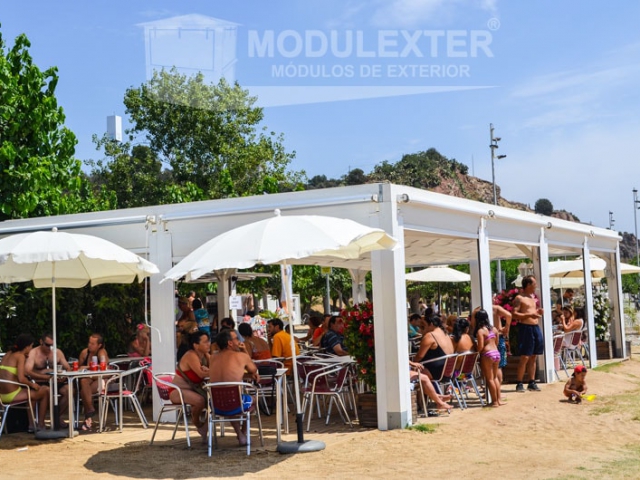 Pergola Palamos vista 3