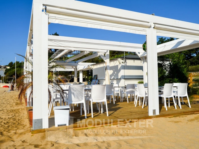 Pergola Palamos vista 4