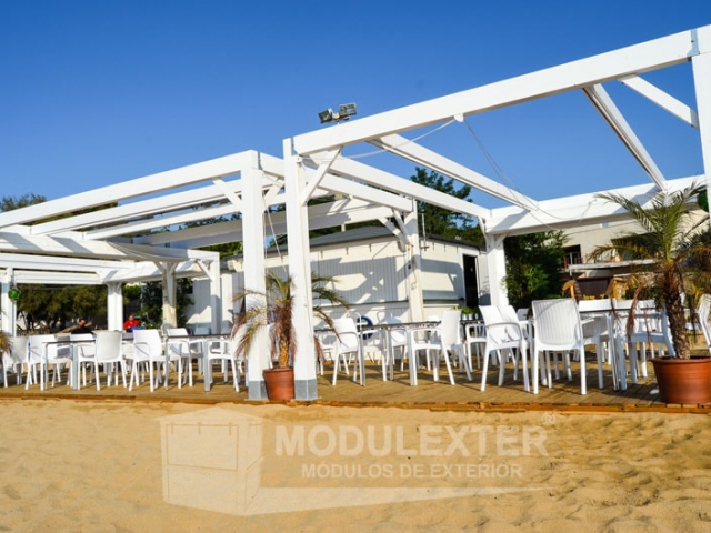 Pergola Palamos vista 5